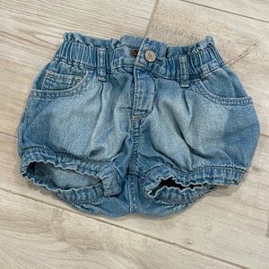 GAP Baby Parachute Denim Shorts